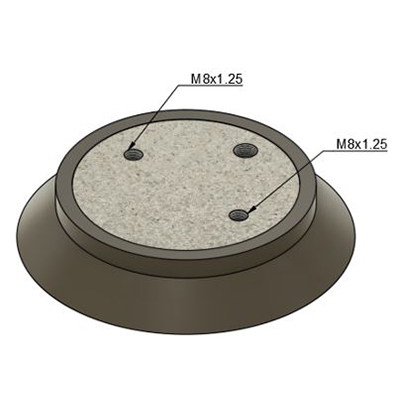 Metalli Tip Vantuz NT-125