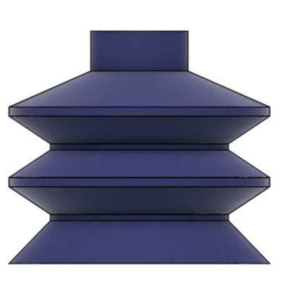 Üç Körüklü Vantuz NT-3K90