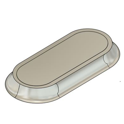 Oval Vantuz NT-O 90X190