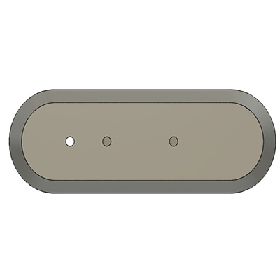 Oval Vantuz NT-115X350